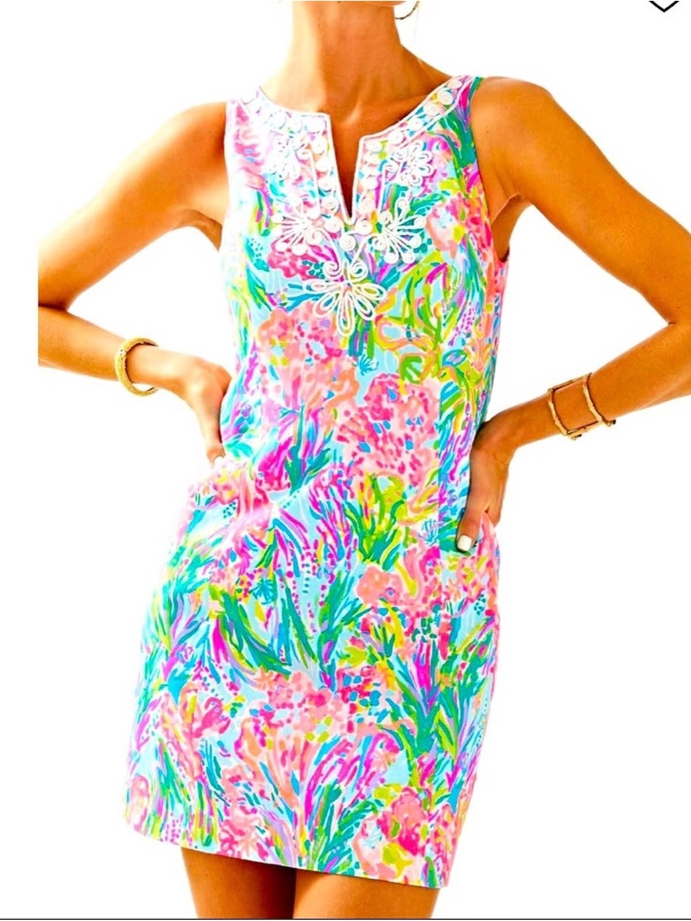 Lilly Pulitzer Gabby Shift Dress size 14